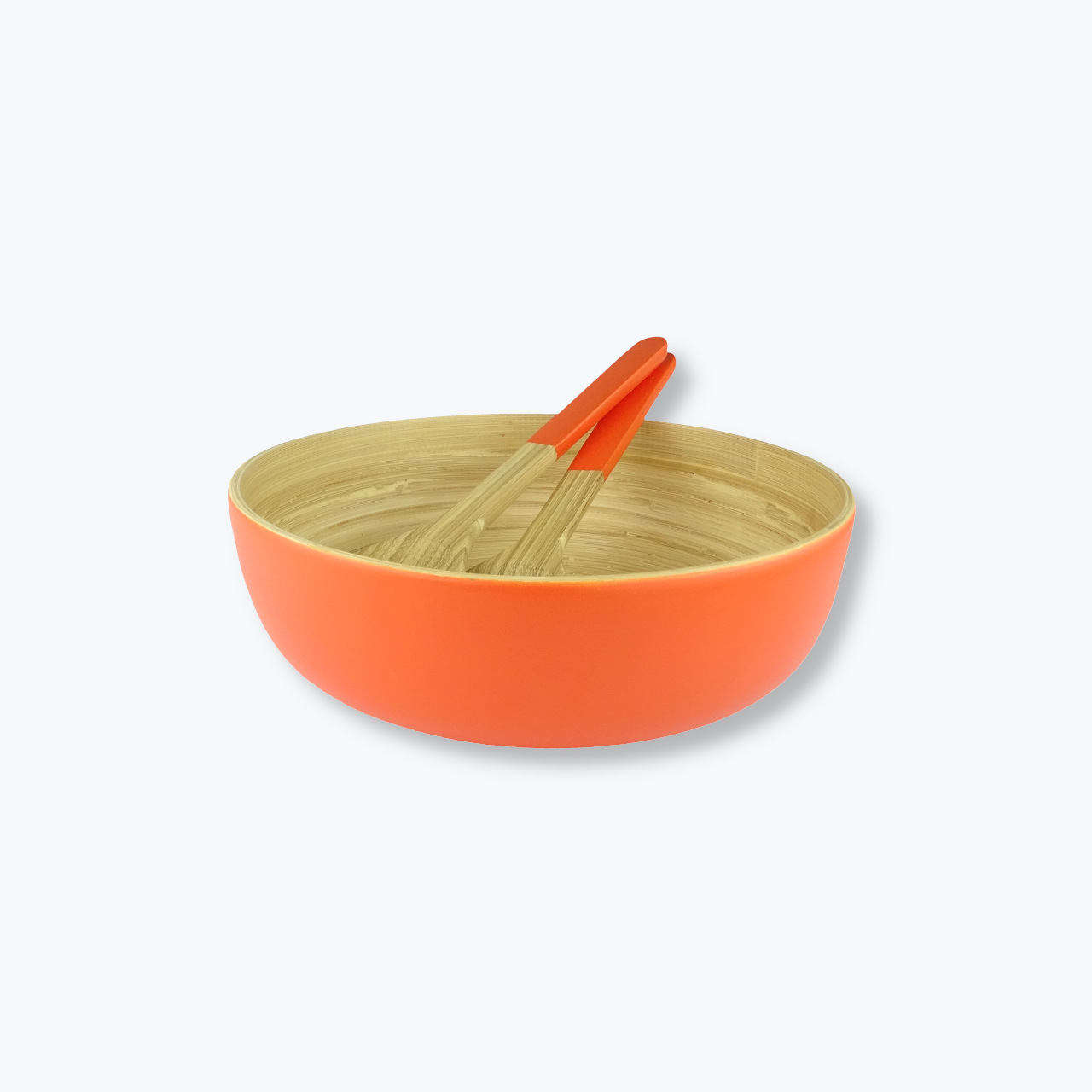Salatbesteck-und-Bambusschuessel-Seitenansicht