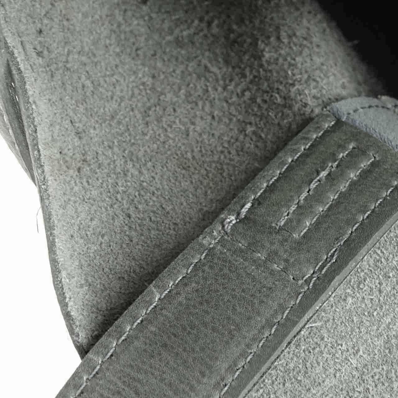 große Damenhandtasche für Büro und Shopping in modischem Graphit, feinstes Rindsleder - fair trade aus Indien