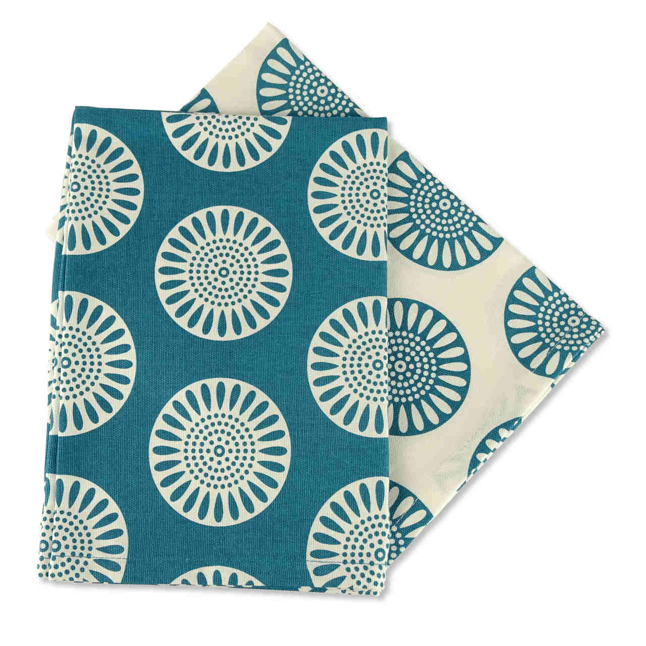 Geschirrtuchset "Flower" - fair trade aus Indien