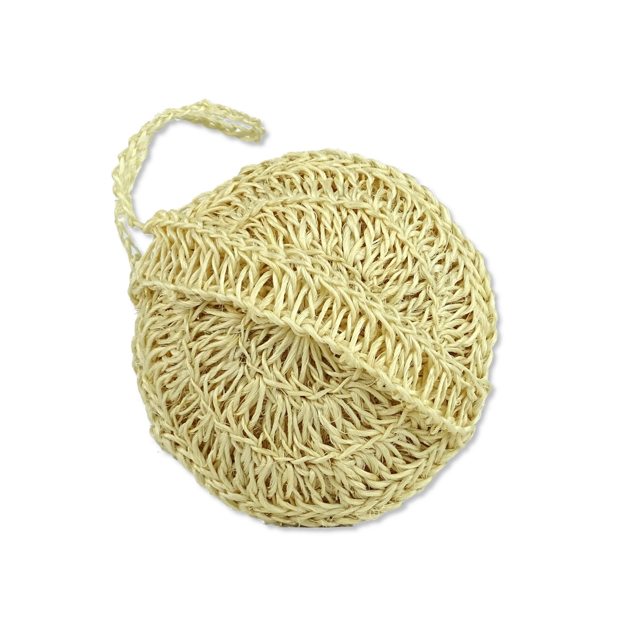 Sisal-Schwamm mit Schlinge zum Aufhängen