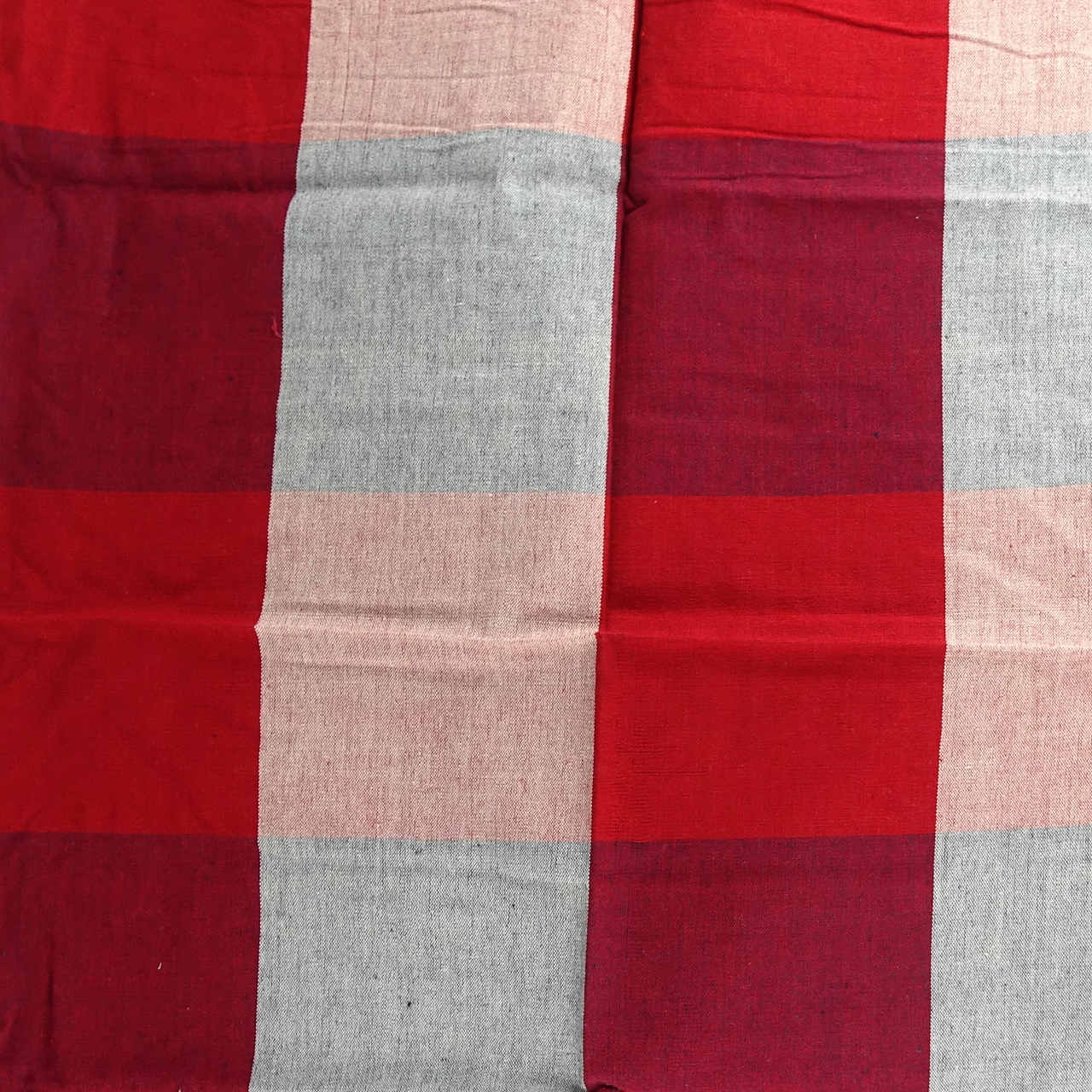 Geschirrtuchset in weinrot und nachtblau -  fair trade aus Indien