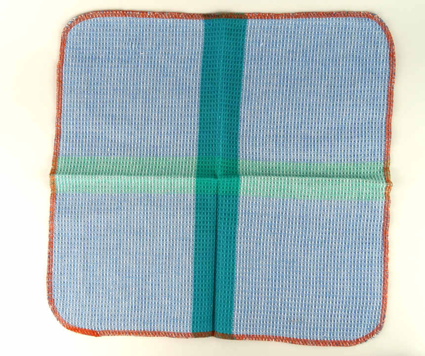 Spültuchset in frischen Farben - fair trade aus Indien