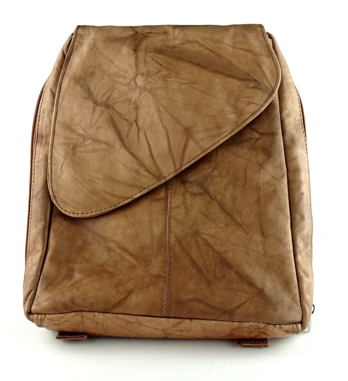 Rinds-Lederrucksack fair trade aus Indien